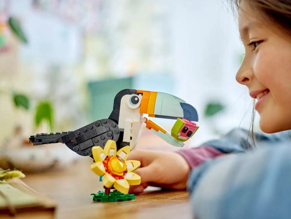 【LEGO 樂高】磚星球〡 31173 創意三合一系列 野生動物 熱帶巨嘴鳥 Wild Animals: Tropical Toucan