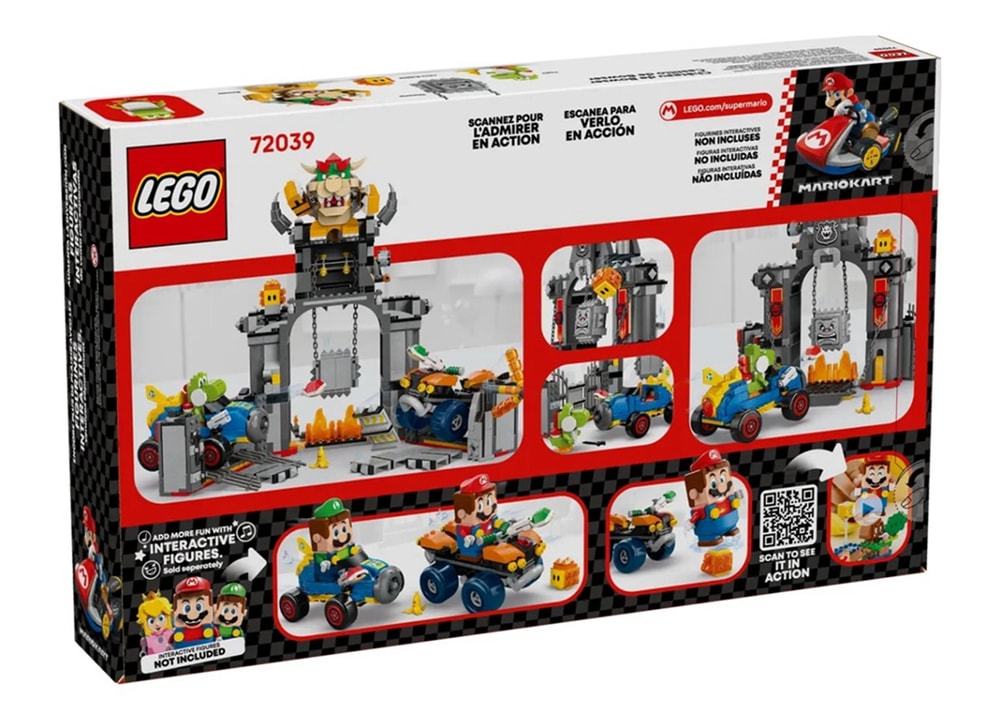 【LEGO 樂高】磚星球〡 72039 瑪莉歐系列 瑪利歐賽車™  庫巴城堡 Mario Kart™ – Bowser's Castle