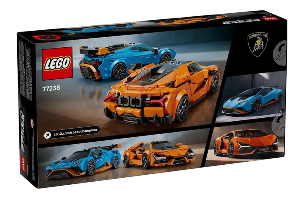 【LEGO 樂高】磚星球〡 77238 Lamborghini Revuelto 和 Huracán STO Lamborghini Revuelto & Huracán STO