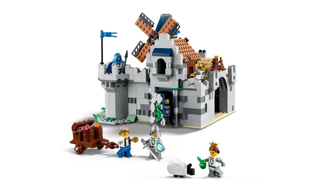 【LEGO 樂高】磚星球〡 31168 創意三合一系列 中世紀騎士城堡 Medieval Horse Knight Castle