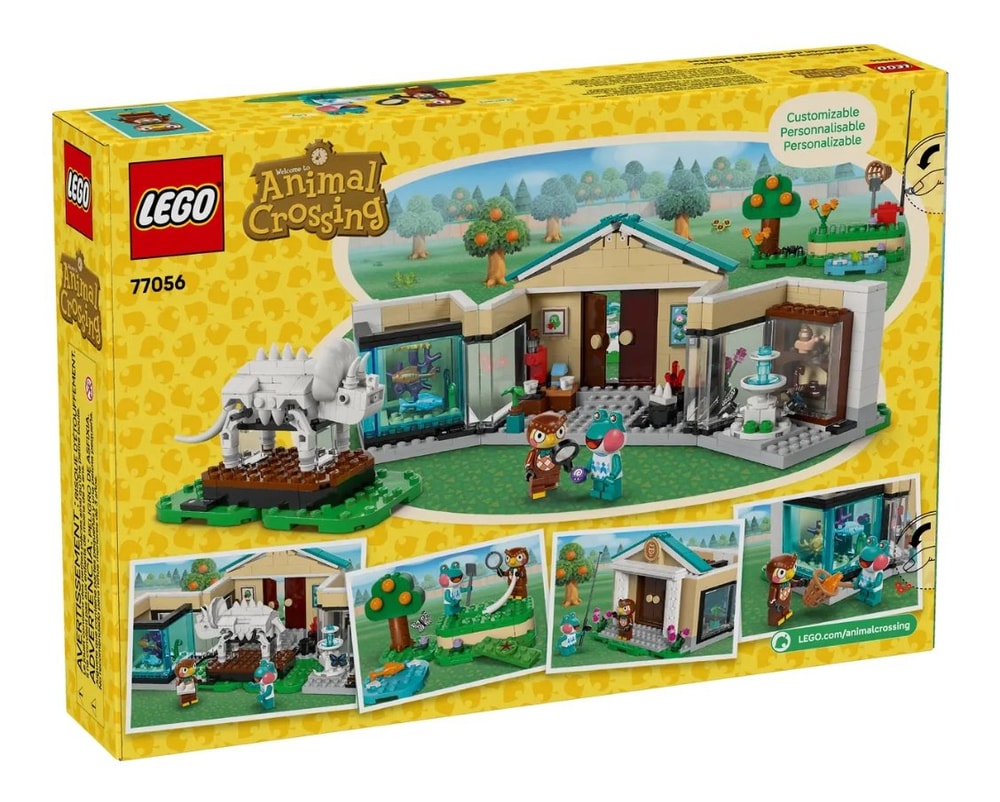 【LEGO 樂高】磚星球〡 77056 動物森友會 傅達與森林博物館 Blathers's Museum Collection