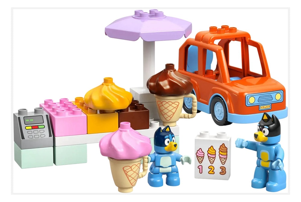 【LEGO 樂高】磚星球〡 10458 得寶系列 布麗的冰淇淋之旅 Ice Cream Trip with Bluey