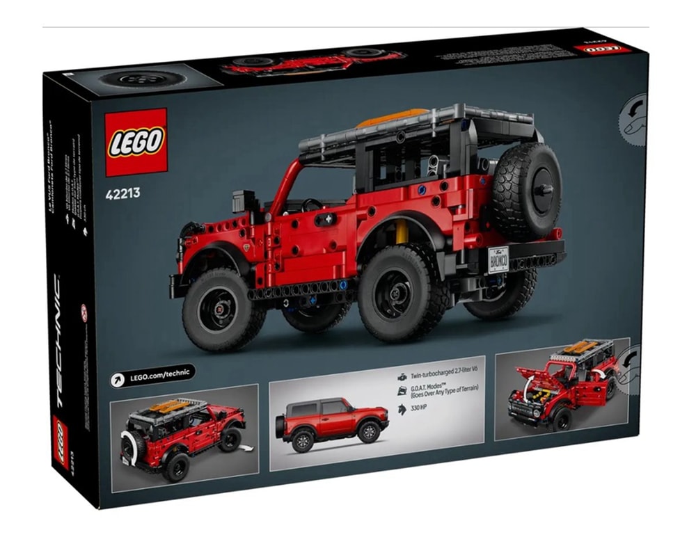 【LEGO 樂高】磚星球〡 42213 動力科技 Ford Bronco® 休旅車 Ford Bronco® SUV