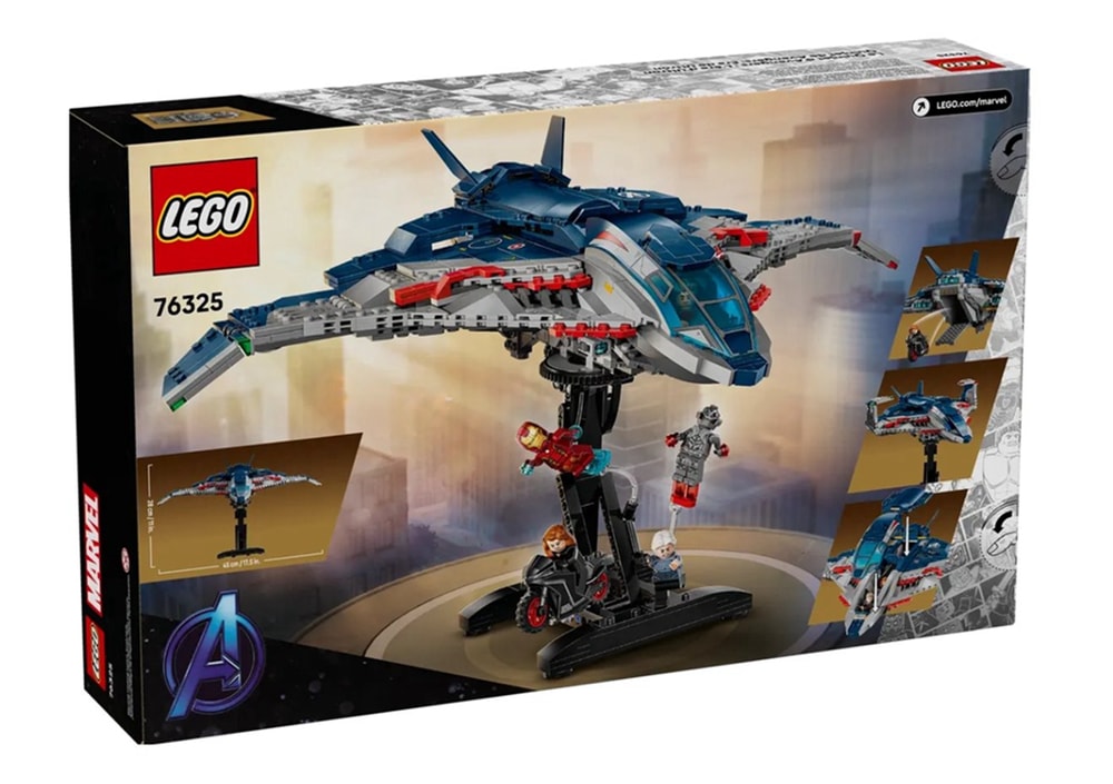 【LEGO 樂高】磚星球〡 76325 漫威系列 《復仇者聯盟 2：奧創紀元》昆式戰機 Avengers: Age of Ultron Quinjet