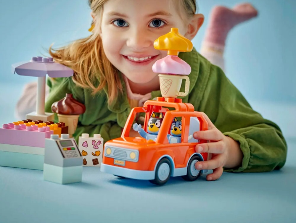 【LEGO 樂高】磚星球〡 10458 得寶系列 布麗的冰淇淋之旅 Ice Cream Trip with Bluey