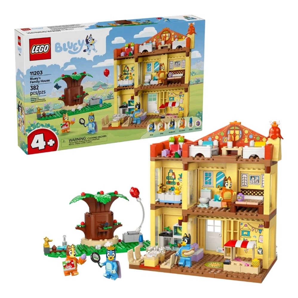 【LEGO 樂高】磚星球〡 11203 布麗系列 布麗的家 Bluey's Family House