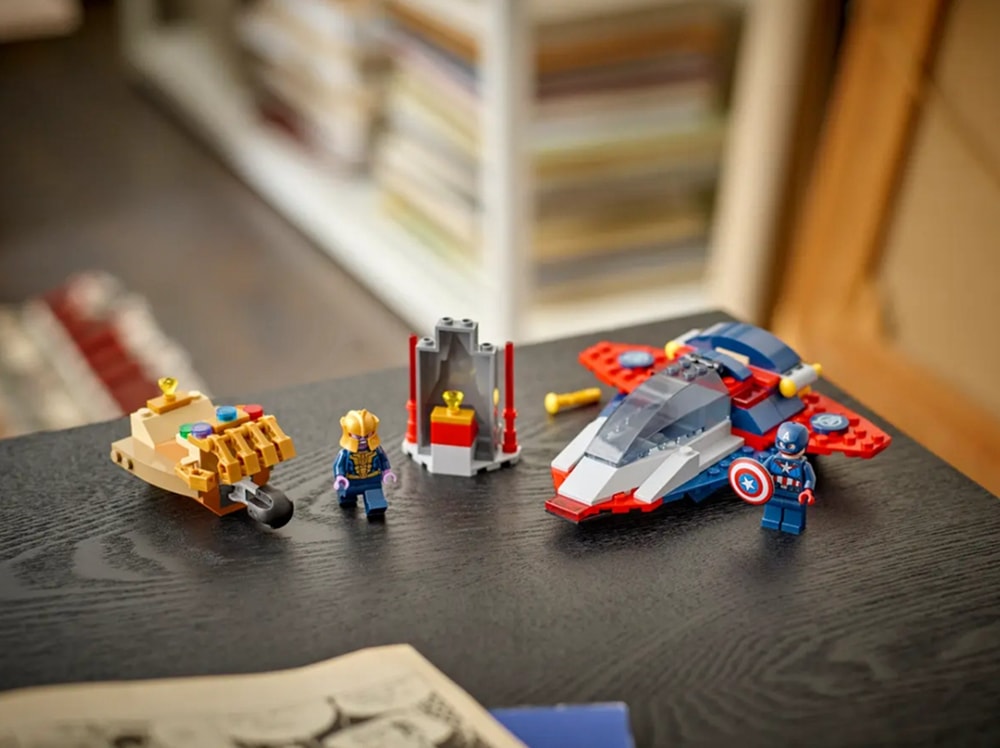 【LEGO 樂高】磚星球〡 76319 漫威系列 美國隊長大戰薩諾斯 Captain America vs. Thanos