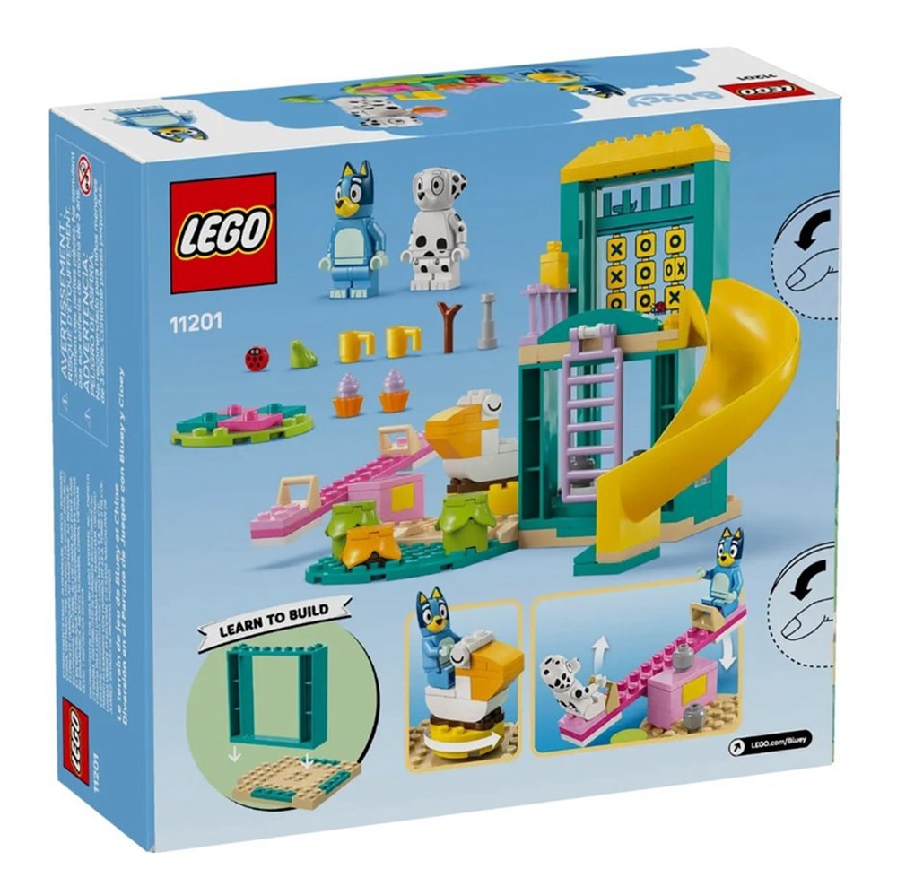 【LEGO 樂高】磚星球〡 11201 布麗系列 布麗和克蘿依的歡樂遊樂場 Playground Fun with Bluey and Chloe
