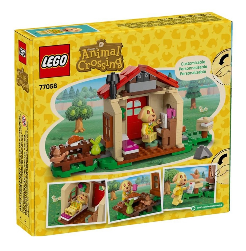 【LEGO 樂高】磚星球〡 77058 動物森友會 牛奶糖的小家 Goldie's Cozy House