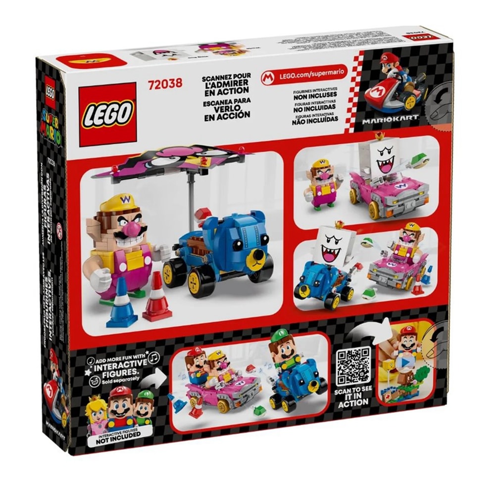 【LEGO 樂高】磚星球〡 72038 瑪莉歐系列 瑪利歐賽車™  瓦利歐與害羞幽靈王 Mario Kart™ – Wario & King Boo