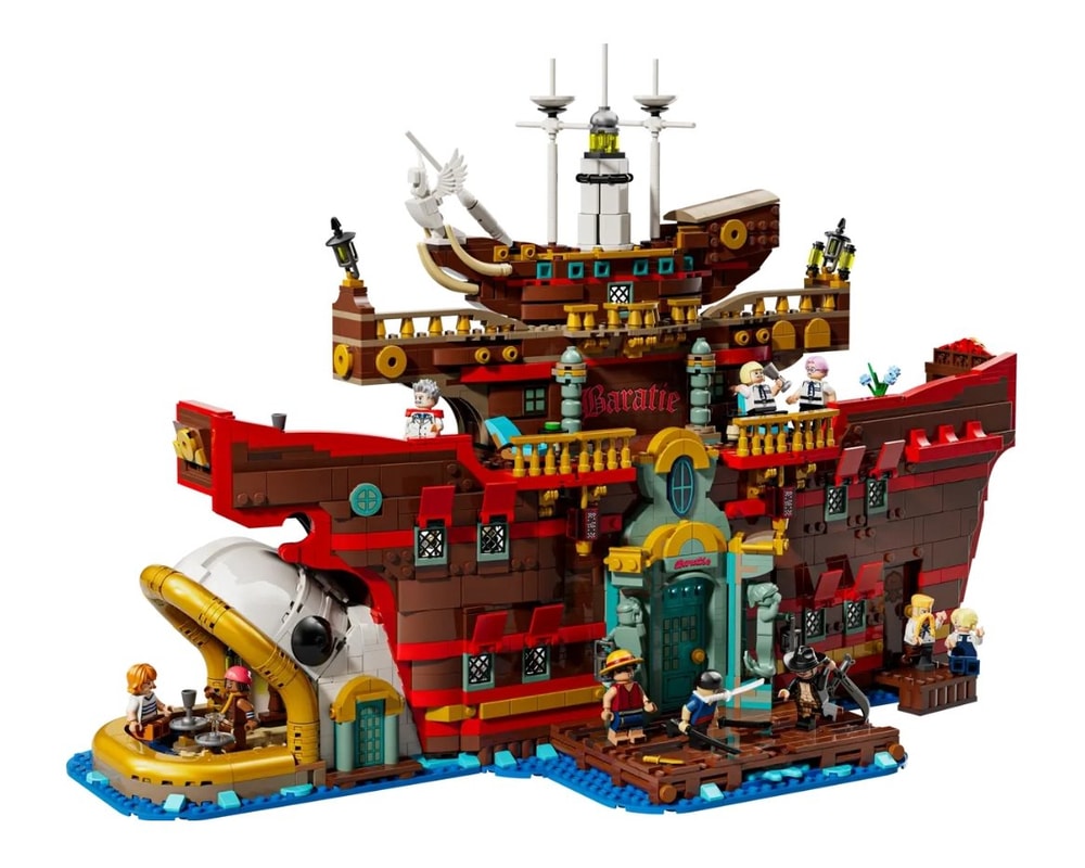 【LEGO 樂高】磚星球〡 75640 航海王系列 芭拉蒂海上餐廳 The Baratie Floating Restaurant