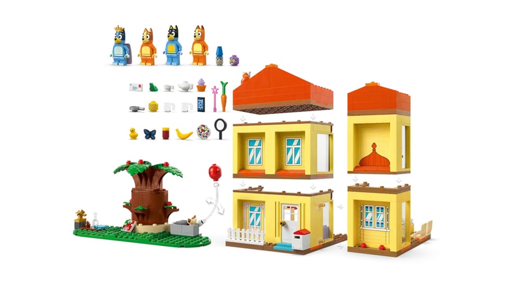 【LEGO 樂高】磚星球〡 11203 布麗系列 布麗的家 Bluey's Family House
