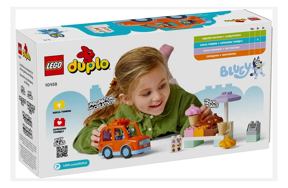 【LEGO 樂高】磚星球〡 10458 得寶系列 布麗的冰淇淋之旅 Ice Cream Trip with Bluey