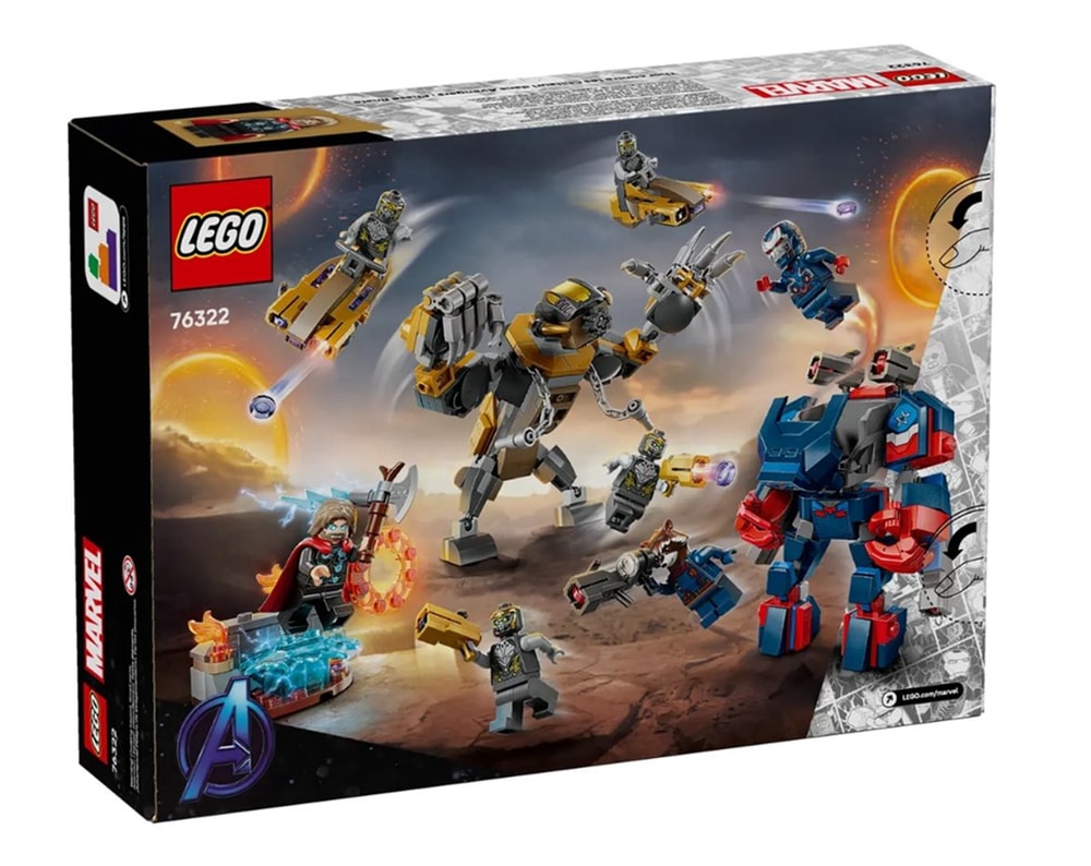 【LEGO 樂高】磚星球〡 76322 漫威系列 《復仇者聯盟：終局之戰》索爾大戰奇塔瑞 Avengers: Endgame Thor vs. Chitauri