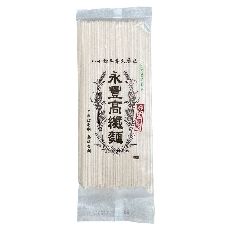 【永豐餘生技】永豐麵系列 300g 任選6入/組 (寬麵/細麵/麵線/高纖麵)