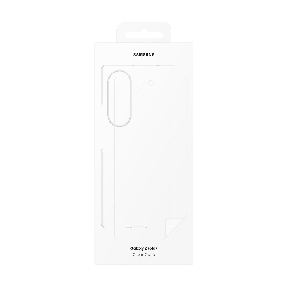 【Samsung 三星】Galaxy Z Fold7 原廠透明保護殼 -附保貼 (EF-AF966)