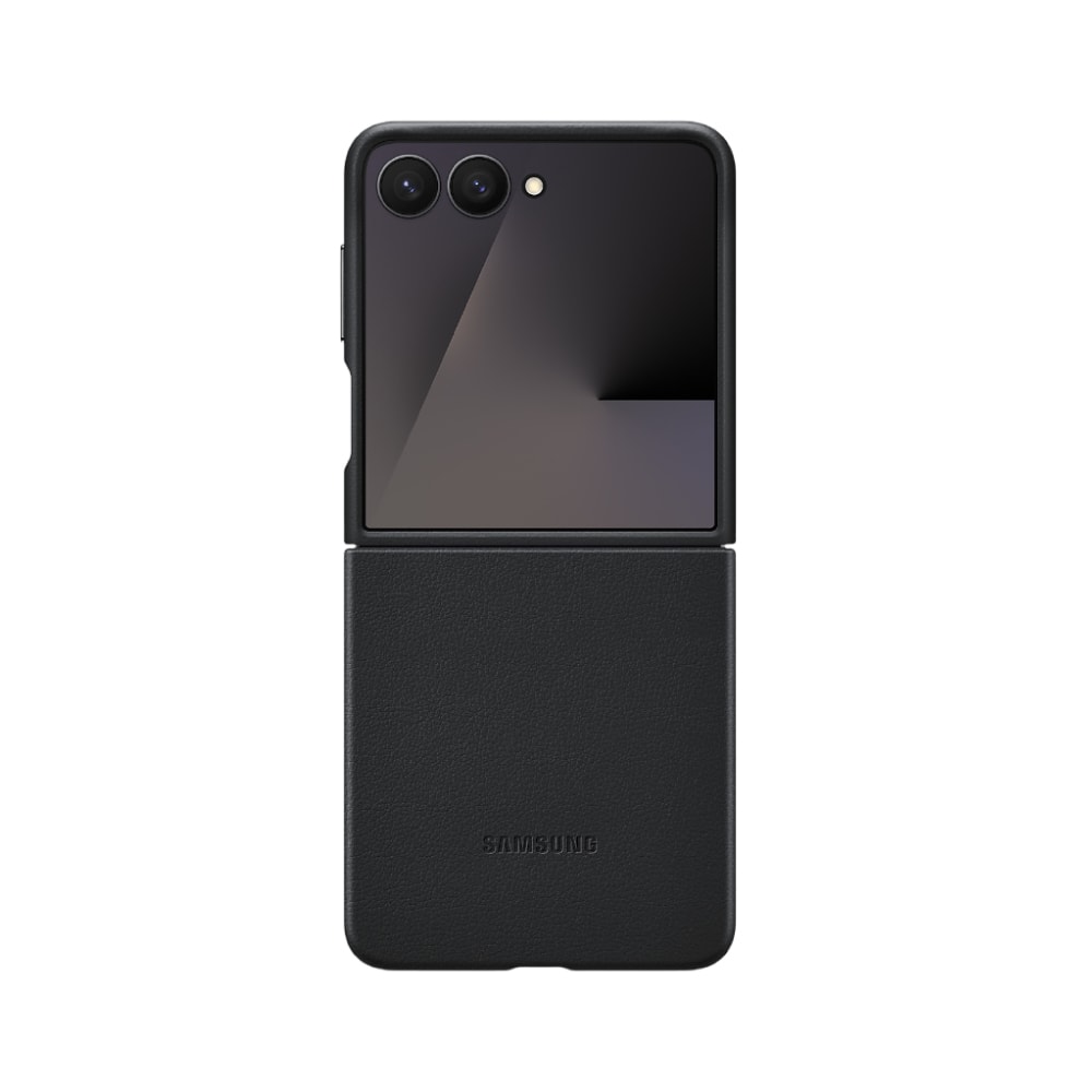 【Samsung 三星】Galaxy Z Flip7 原廠純素皮革保護殼 (EF-VF766)