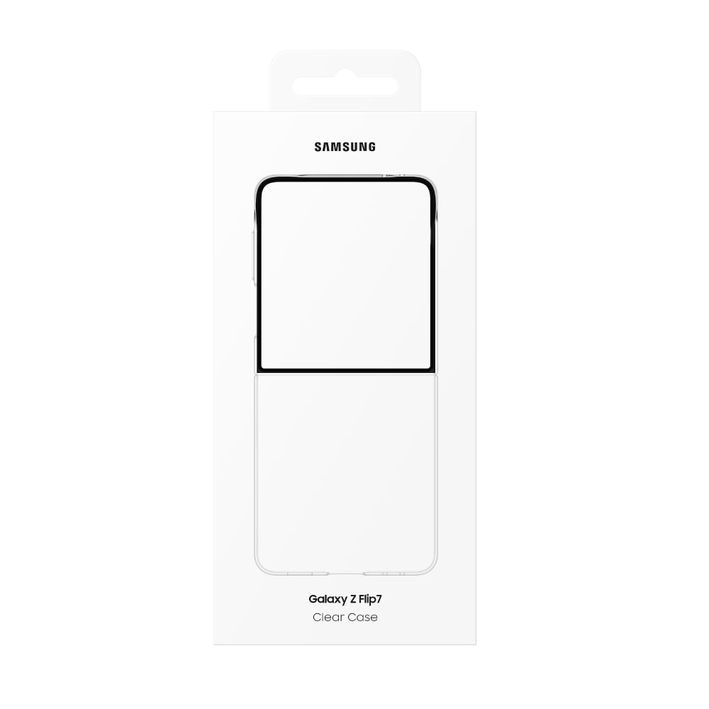 【Samsung 三星】Galaxy Z Flip7 原廠透明保護殼 (EF-AF766)