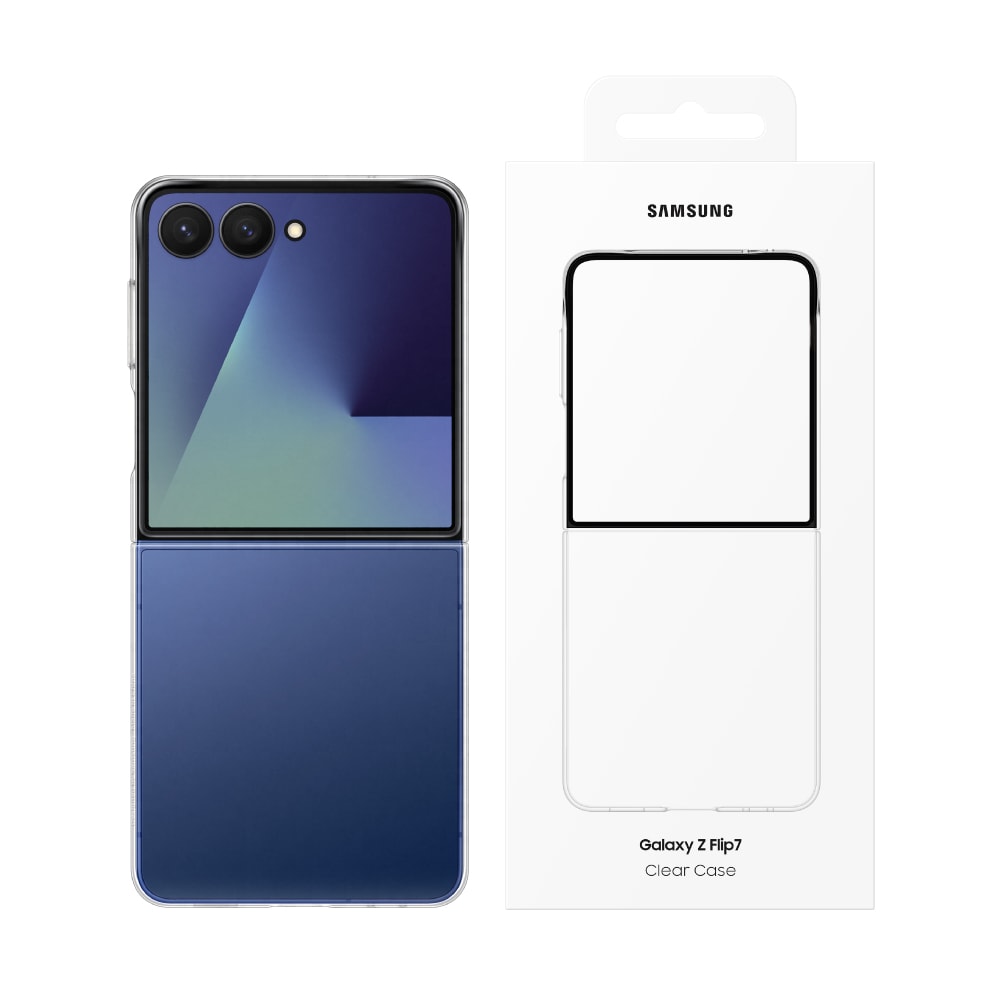 【Samsung 三星】Galaxy Z Flip7 原廠透明保護殼 (EF-AF766)