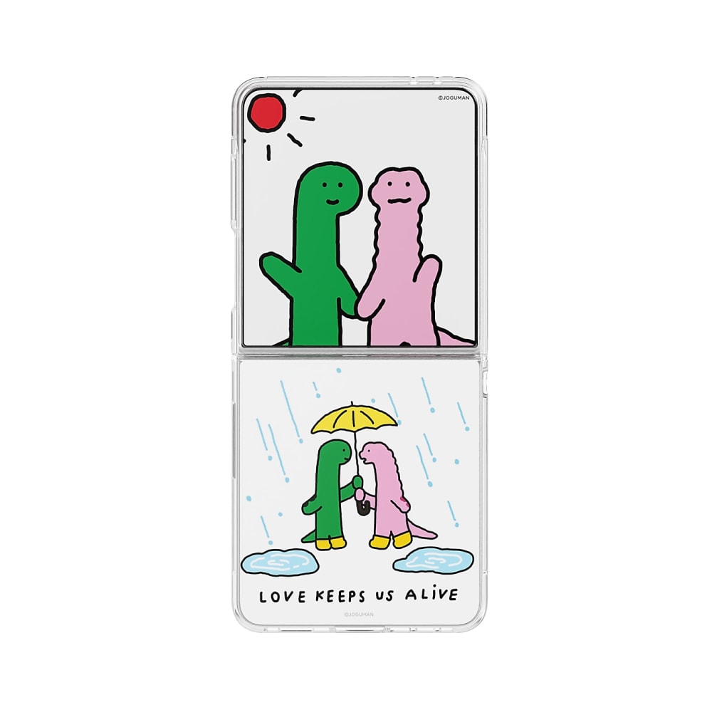 【Samsung 三星】Galaxy Z Flip7 原廠主題式感應保護殼 -附感應卡(Esther/Joguman)