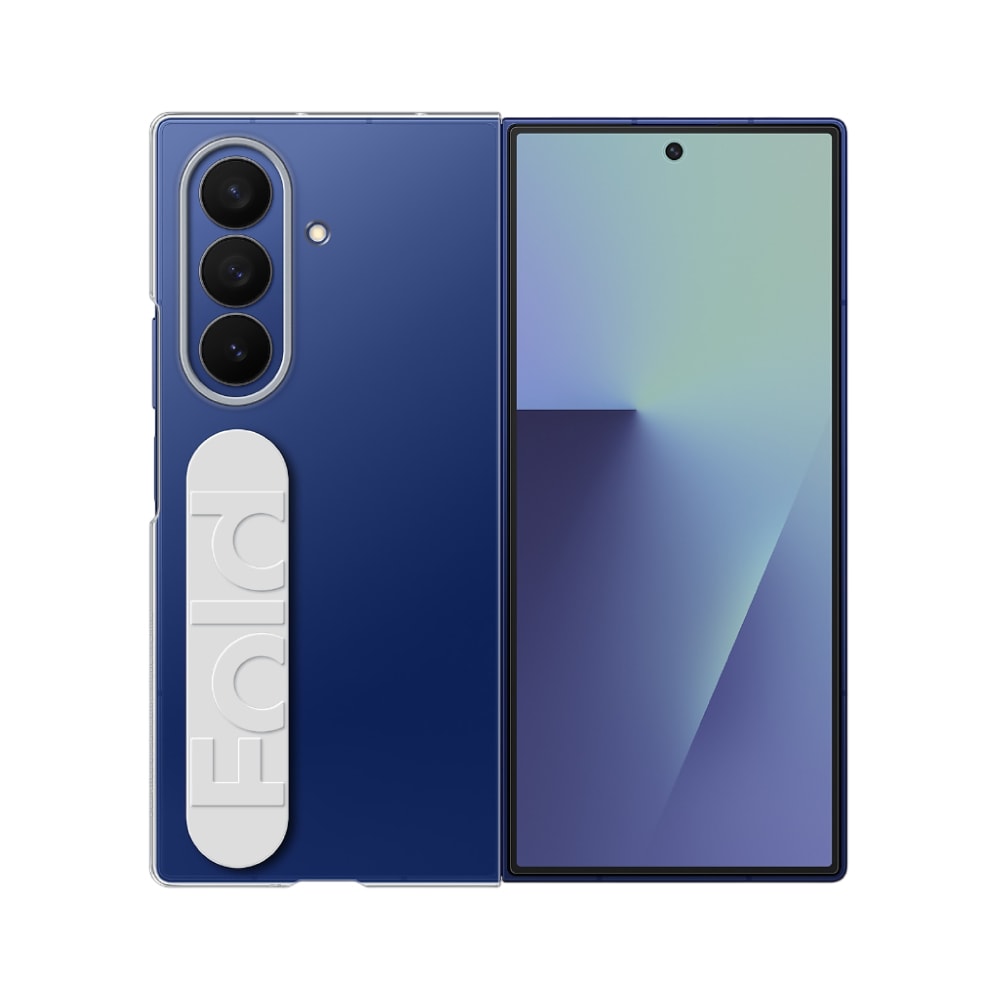 【Samsung 三星】Galaxy Z Fold7 原廠透明保護殼 - 附指環帶/保貼 (EF-QF966)