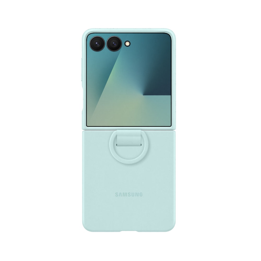 【Samsung 三星】Galaxy Z Flip7 原廠矽膠薄型保護殼 - 附指環扣 (EF-PF766)