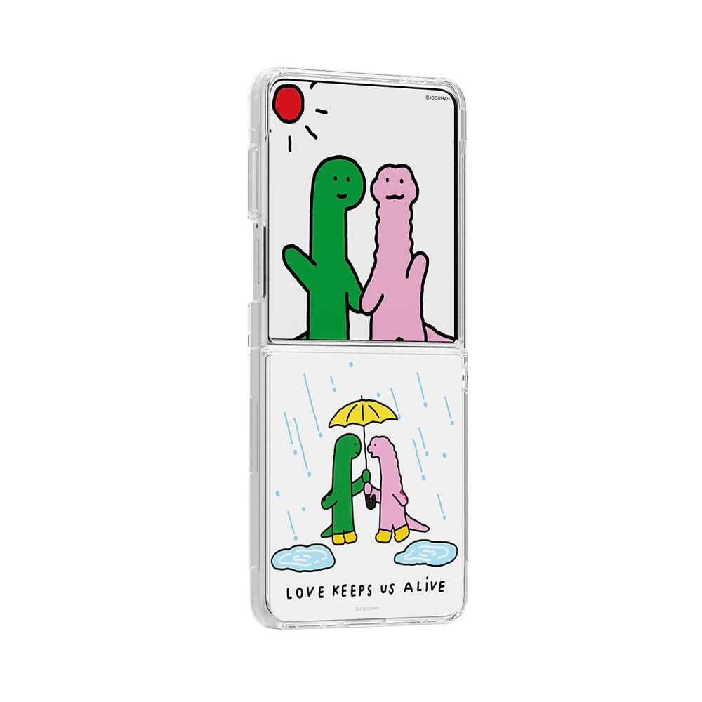 【Samsung 三星】Galaxy Z Flip7 原廠主題式感應保護殼 -附感應卡(Esther/Joguman)