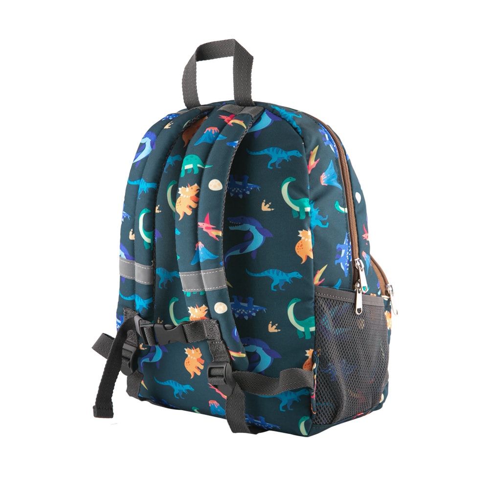 【HUGGER】幼童背包 快樂恐龍 (B5尺寸/幼兒園/輕量童趣/小孩兒防潑水減壓/肩帶包包/可裝三色碗/B5書本)