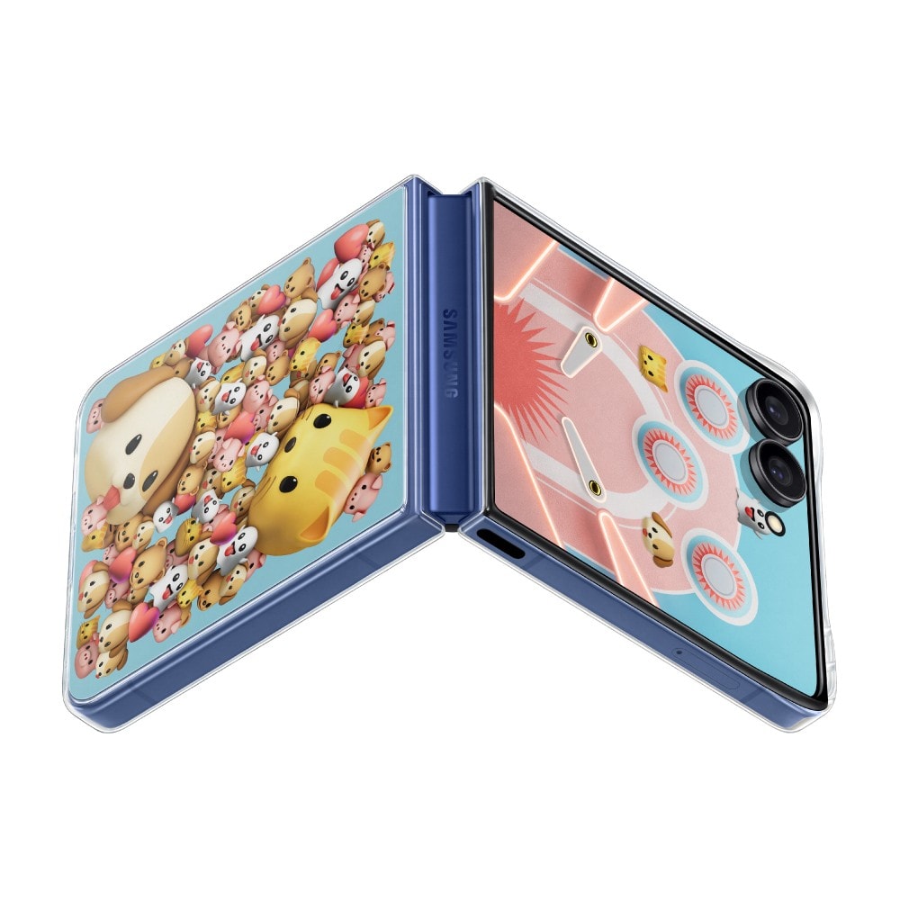 【Samsung 三星】Galaxy Z Flip7 原廠主題式感應保護殼 - 附感應卡 (EF-ZF766)
