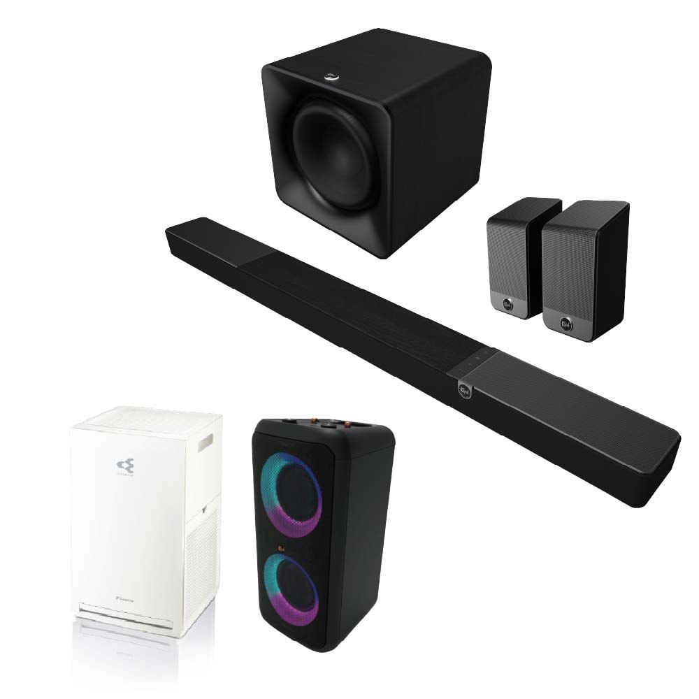 【Klipsch】Flexus Core 300+SUB 200+SURR 200 7.1.4聲道天空聲霸劇院組