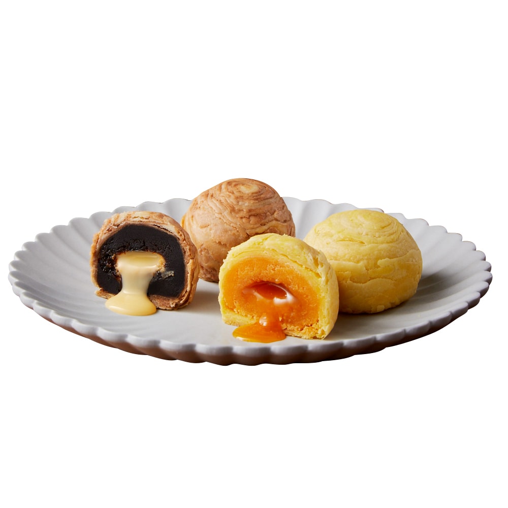 【晶華酒店】流心千層酥禮盒(6入/盒)(中秋/月餅/熱銷)