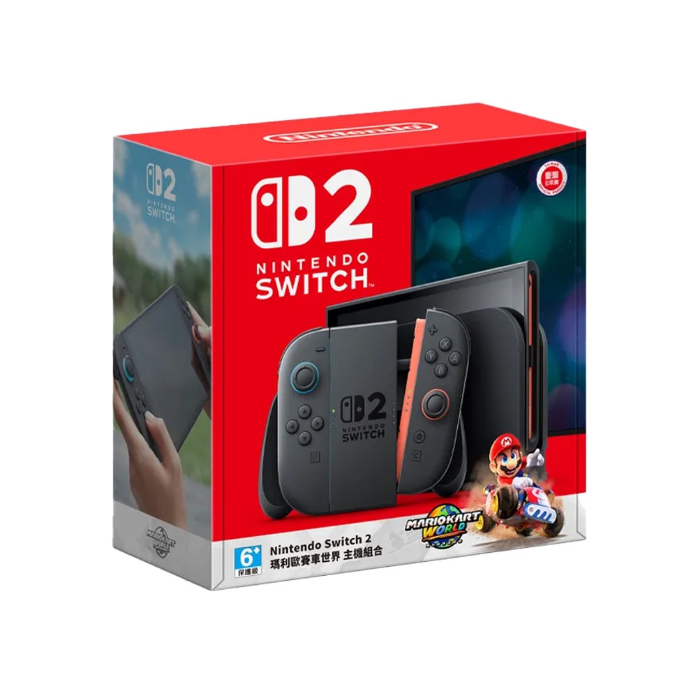 【Nintendo 任天堂】Switch2 瑪利歐賽車世界同捆組