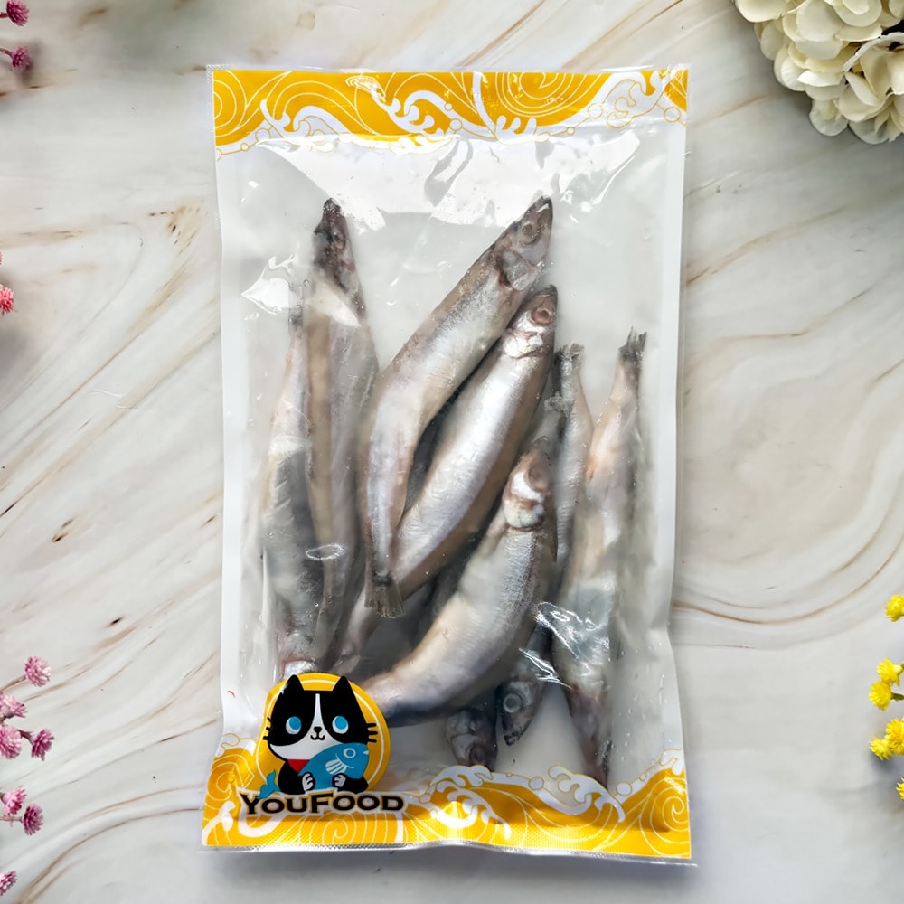 【海揚鮮物】加拿大直送爆卵柳葉魚3包入(250g/包)