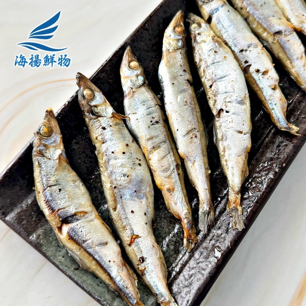 【海揚鮮物】加拿大直送爆卵柳葉魚3包入(250g/包)