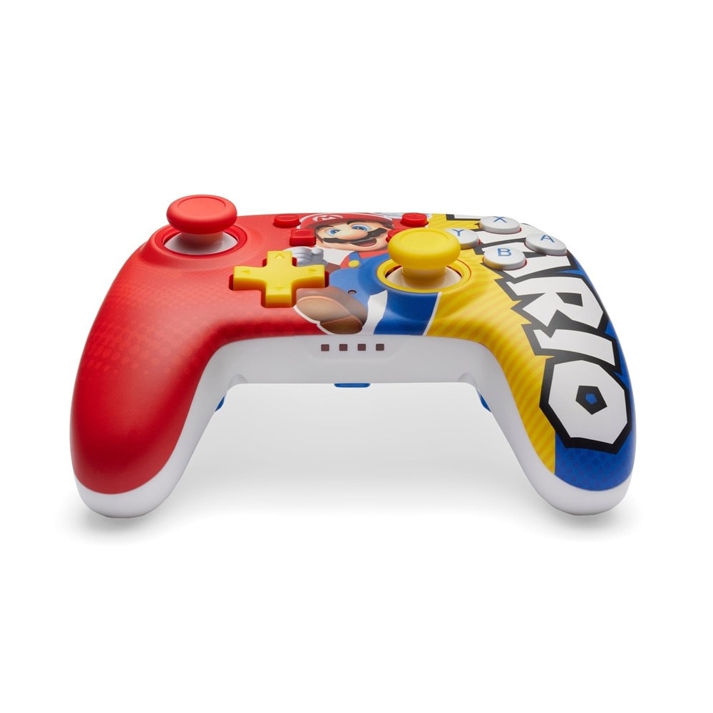 【PowerA】任天堂官方授權_增強款無線遊戲手把(NSGP0295-01)-Nano瑪利歐勝利時刻