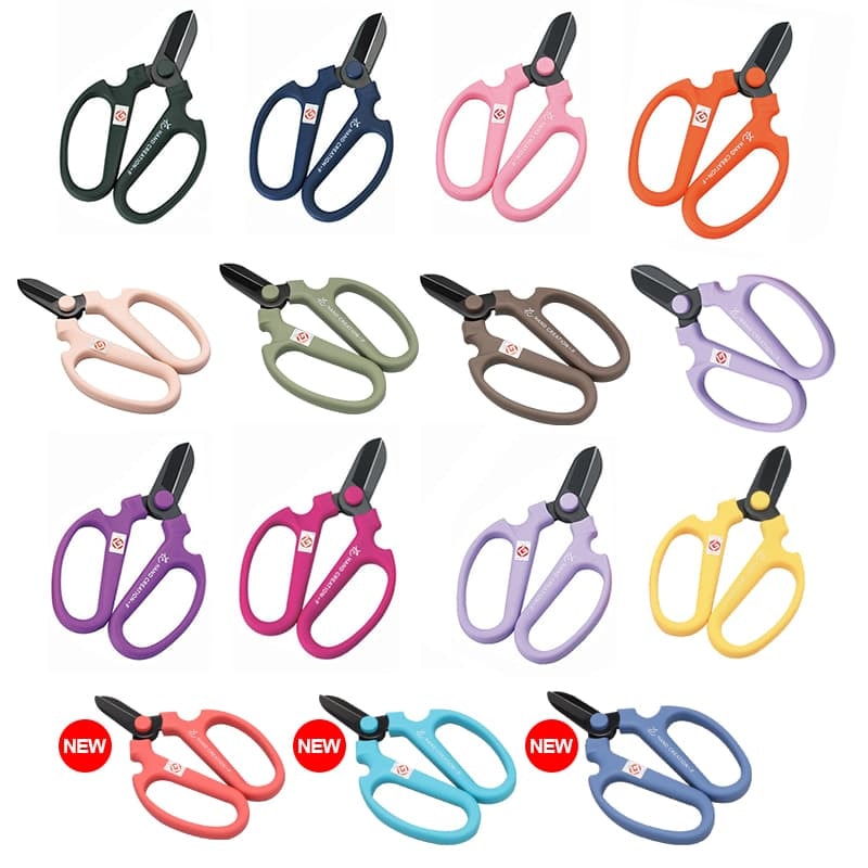 【sakagen坂源花藝】日本 花藝剪刀 170黑刃系列 (15色可選) 園藝剪刀 修枝剪刀 插花剪刀 花剪