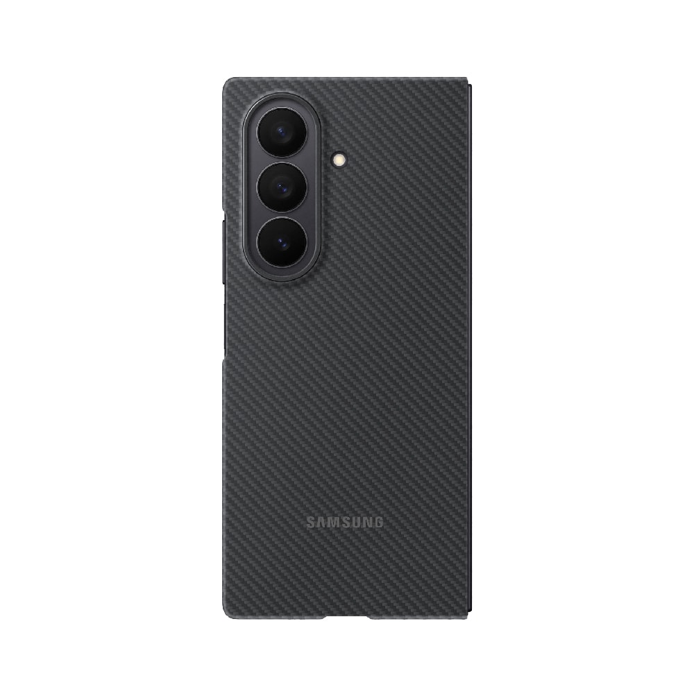 【Samsung 三星】Galaxy Z Fold7 原廠碳纖維防摔保護殼 - 附保貼 (EF-XF966)