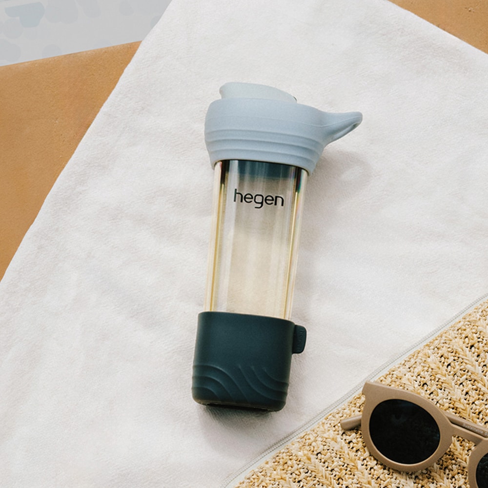 【hegen】【hegen】Lifestyle｜PPSU 隨行輕量水瓶 450ml - 巴黎灰