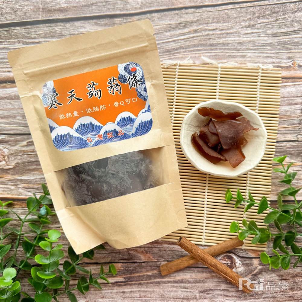 【海龍王】寒天蒟蒻-五香蒟蒻片(120g)_6包組