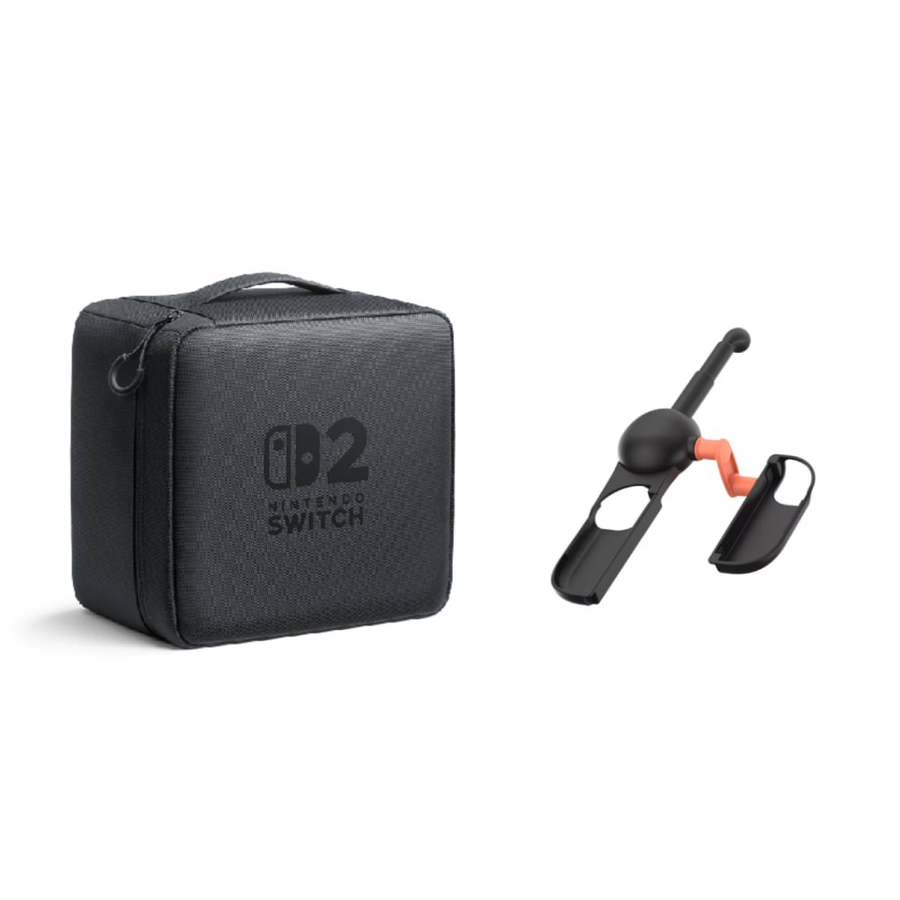 【Nintendo 任天堂】任天堂 Switch 2 全套收納包 台灣公司貨+NS2 精選配件 3選一