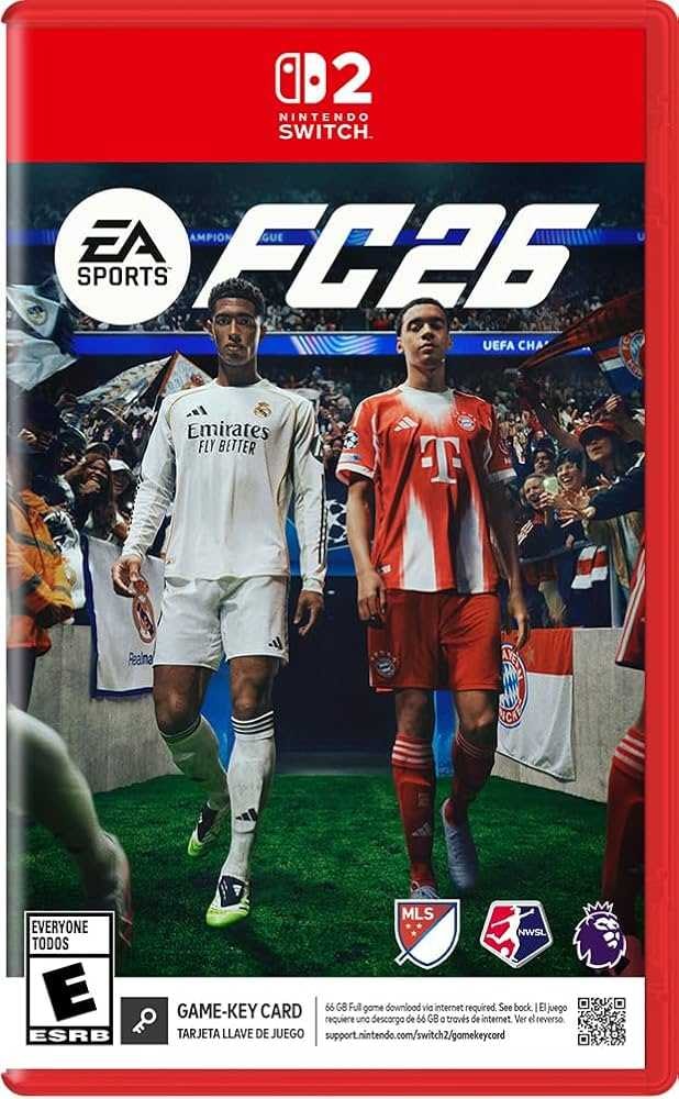 【Nintendo 任天堂】9/26 NS2 Switch 2 EA Sports FC 26 中文版