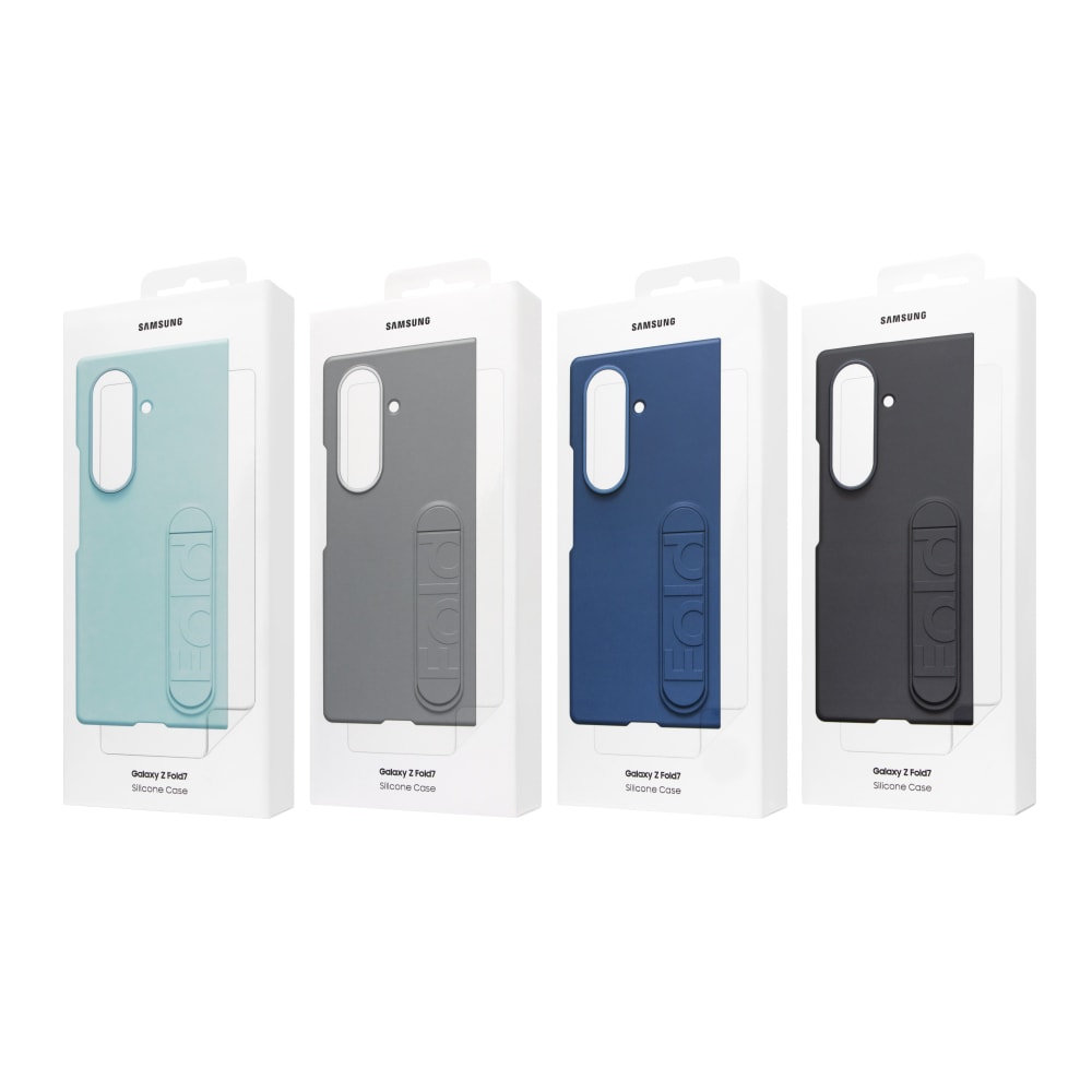 【Samsung 三星】Galaxy Z Fold7 原廠矽膠薄型保護殼 - 附支架/保貼 (EF-MF966)