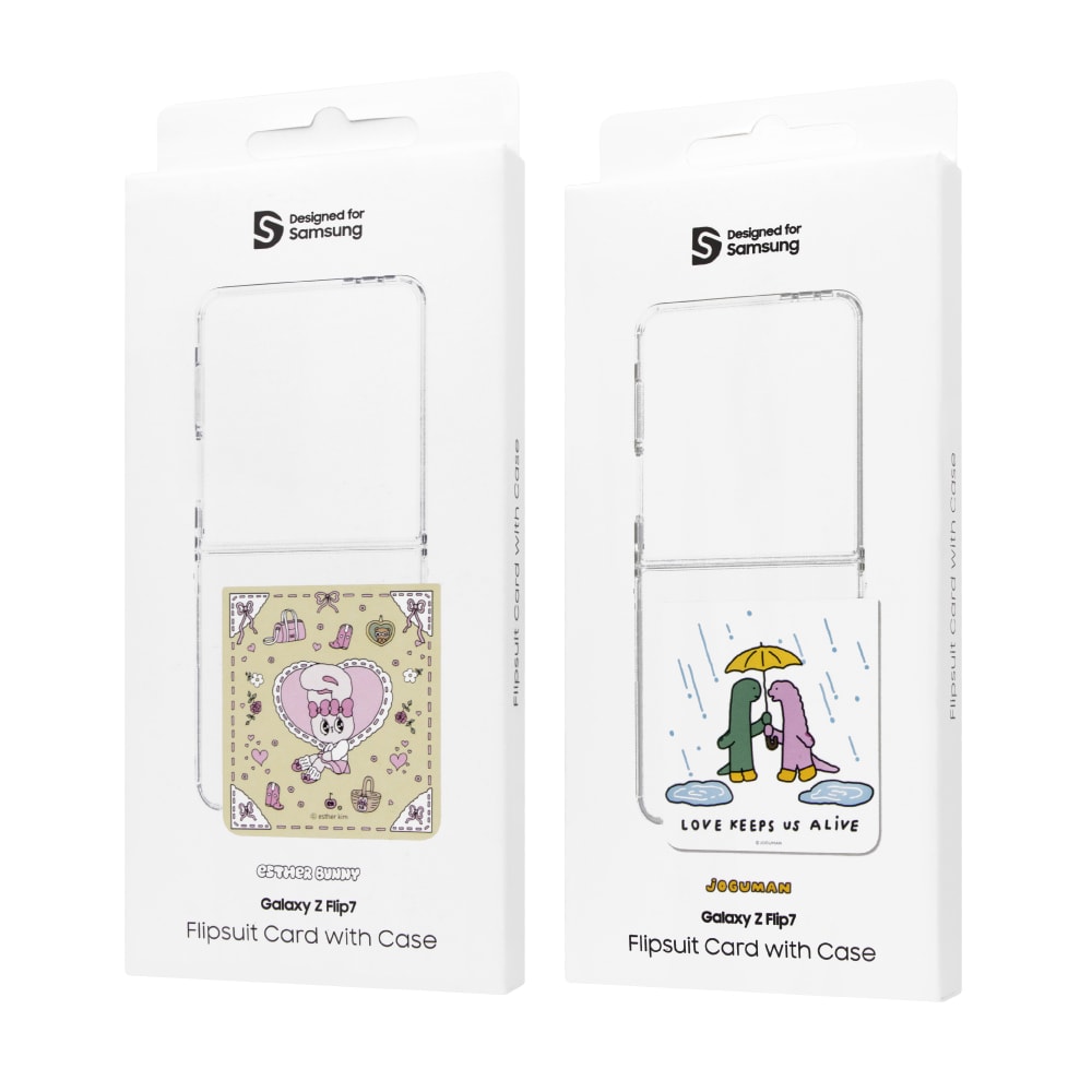 【Samsung 三星】Galaxy Z Flip7 原廠主題式感應保護殼 -附感應卡(Esther/Joguman)