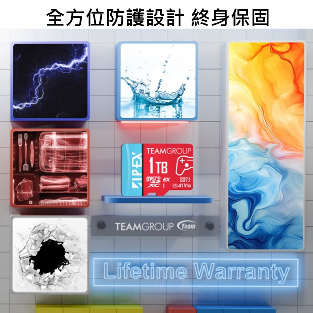 【Team 十銓】NS2主機專用 Team 十銓 APEX SD7.1 MicroSD Express 1TB記憶卡
