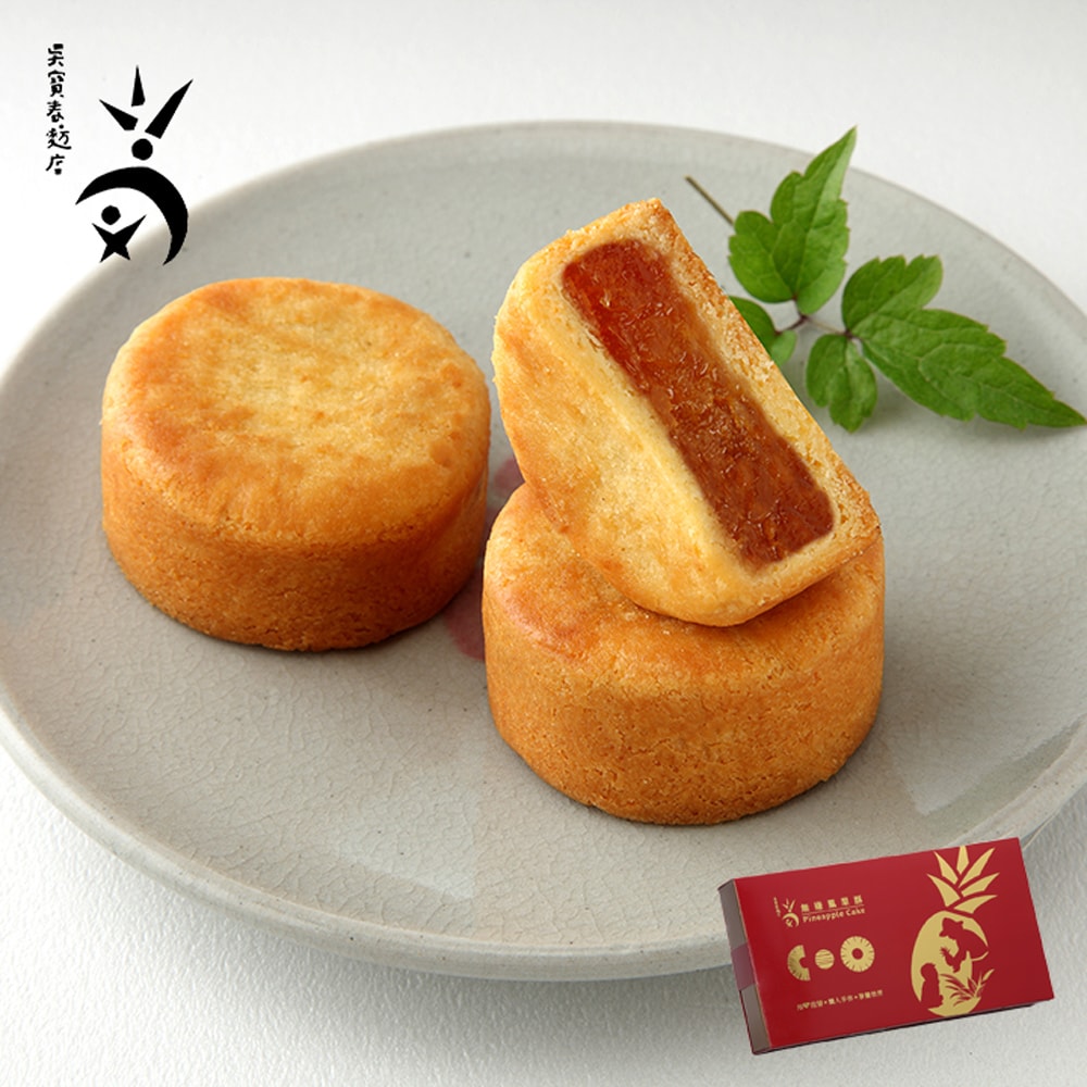 【吳寶春】【吳寶春】無嫌鳳梨酥12入禮盒x4盒(中秋月餅)
