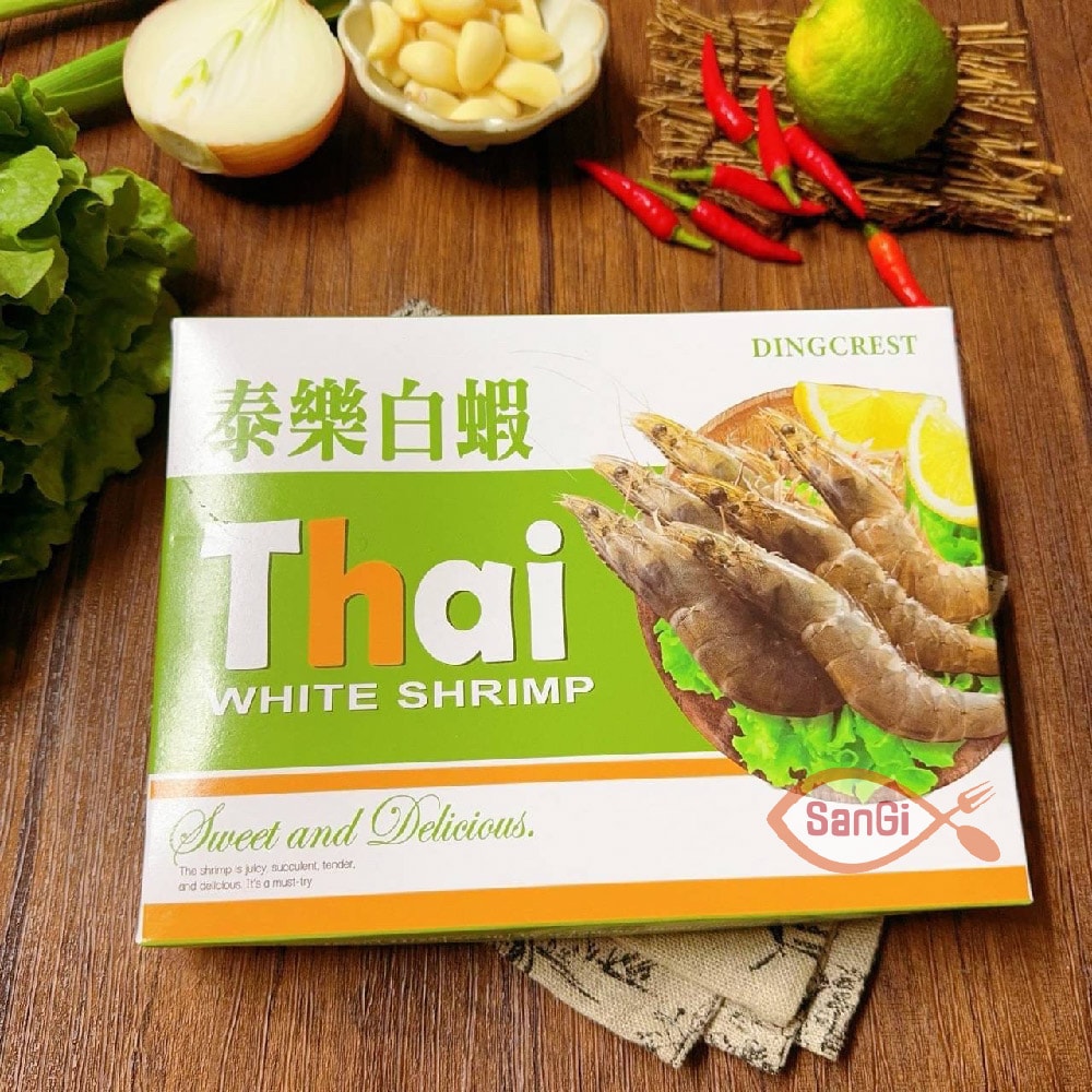 【賣魚的家】泰樂白蝦 (800g±10%盒)  共3盒組