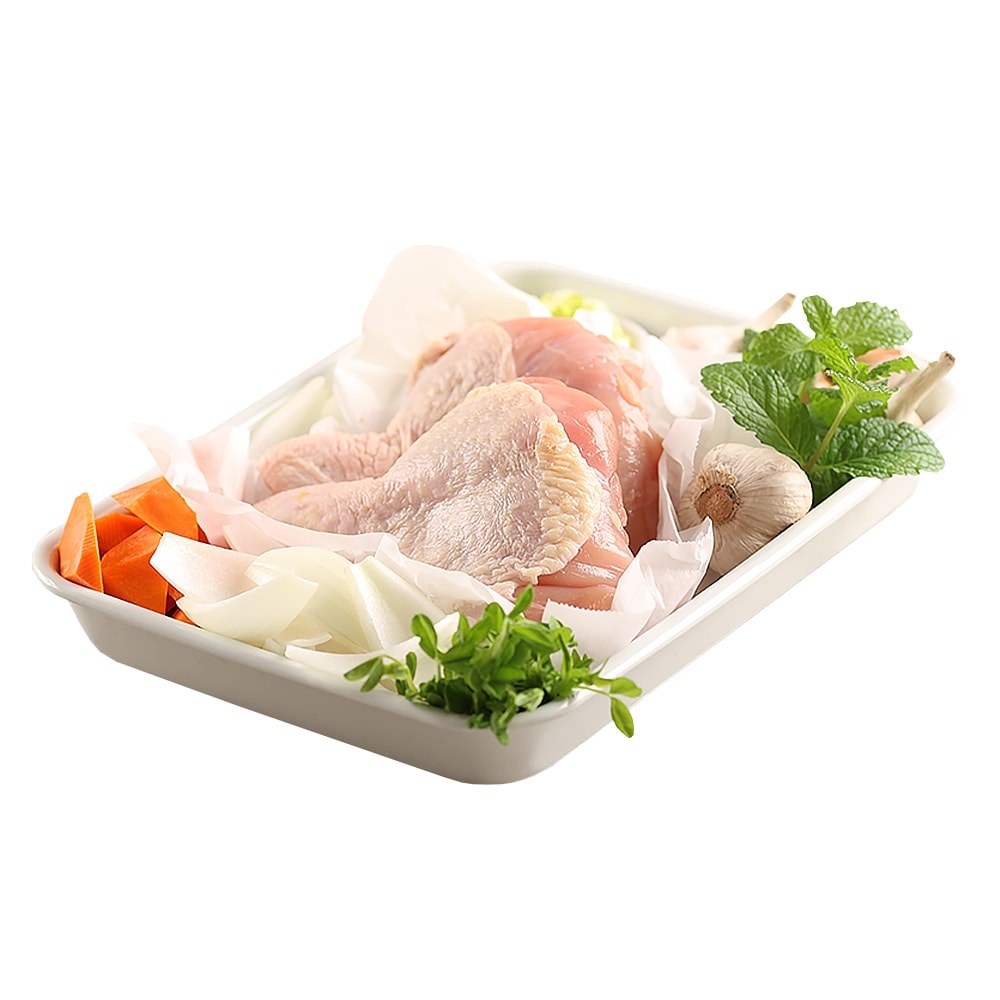 【鮮食堂】優鮮去骨雞腿排(2隻；共280±10%/包)×8包
