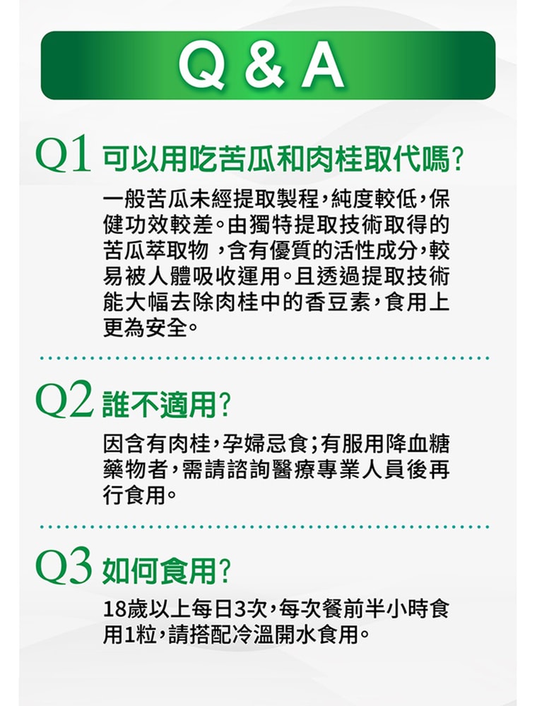 【台塑生醫】好鉻苦瓜複方膠囊(90粒/瓶) 3瓶/組