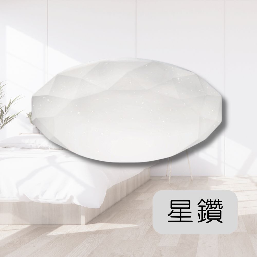 【Dr.Bright 亮博士】LED 35W 遙控 吸頂燈  調光調色 壁切三段 快速安裝 星空 星鑽 滿月