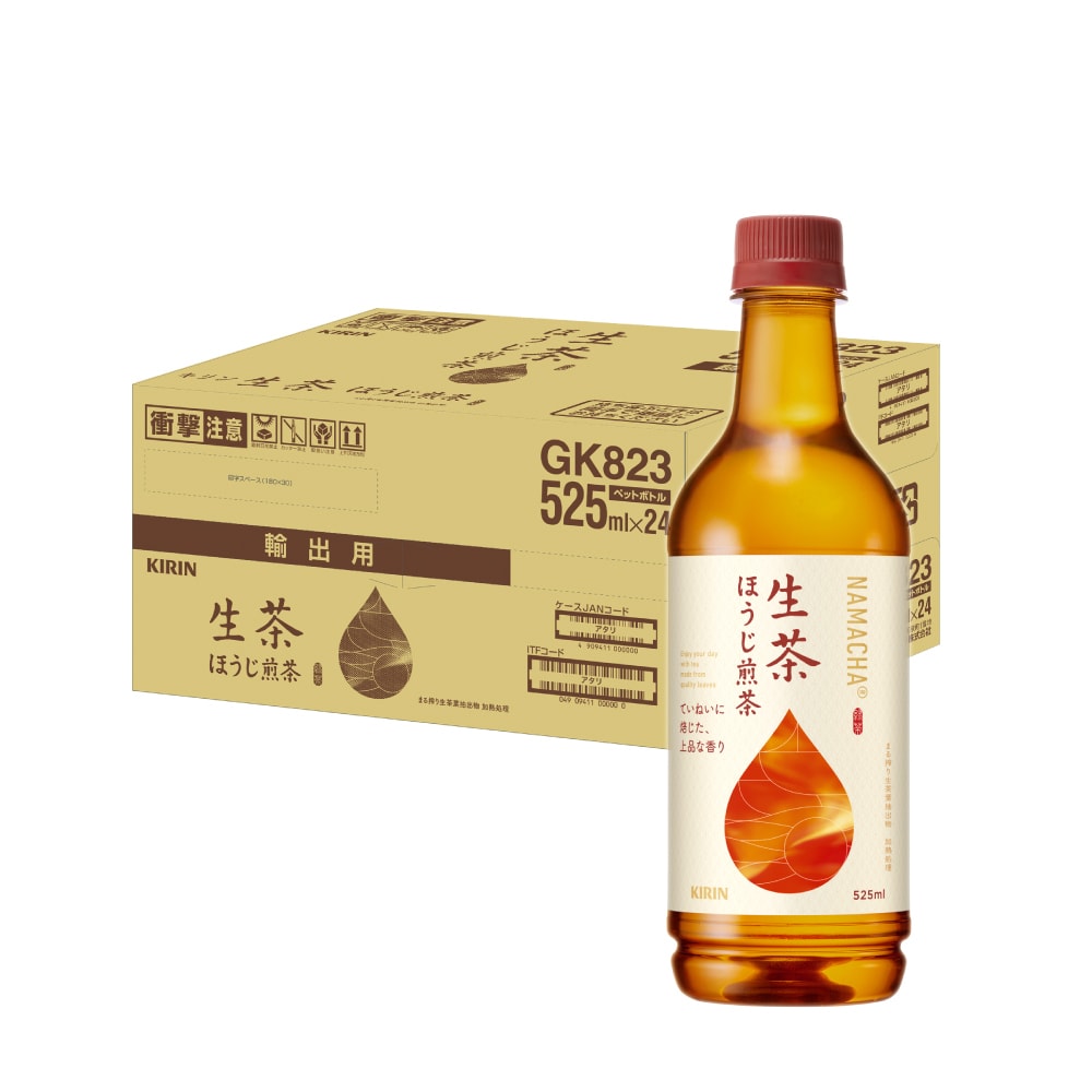 【KIRIN 麒麟】生茶-日本焙茶525ml*24入